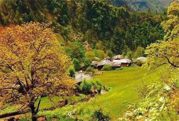 怒江旅游：怒江古鎮(zhèn)、古村的秋色分享